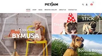 Custom Designed Shop for Pet Food