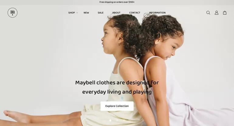 Maybell New Branding + Website