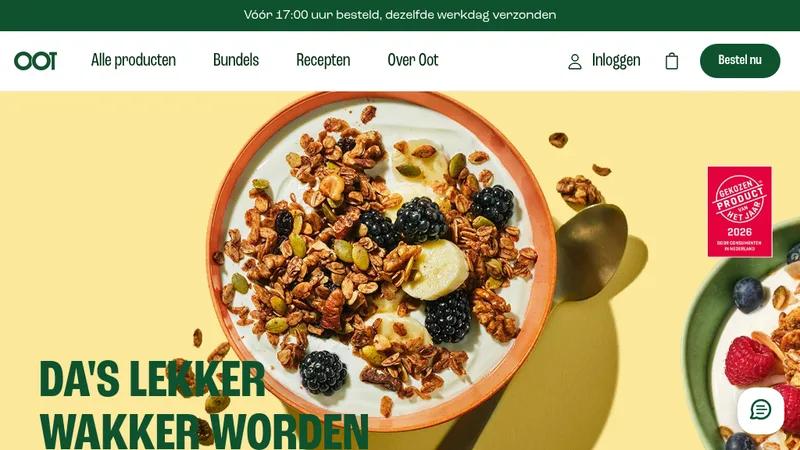 Oot - Fresh Granola subscriptions