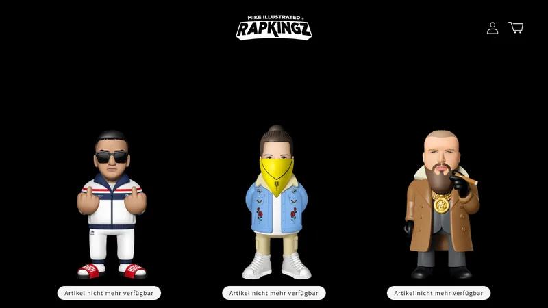 Einzigartiger 1 Produkt Shop für RAPKINGZ