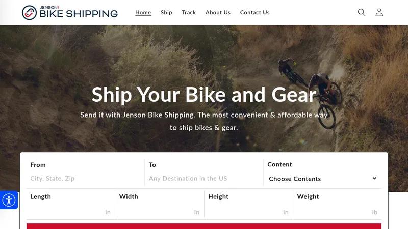 Jenson Bike Shipping