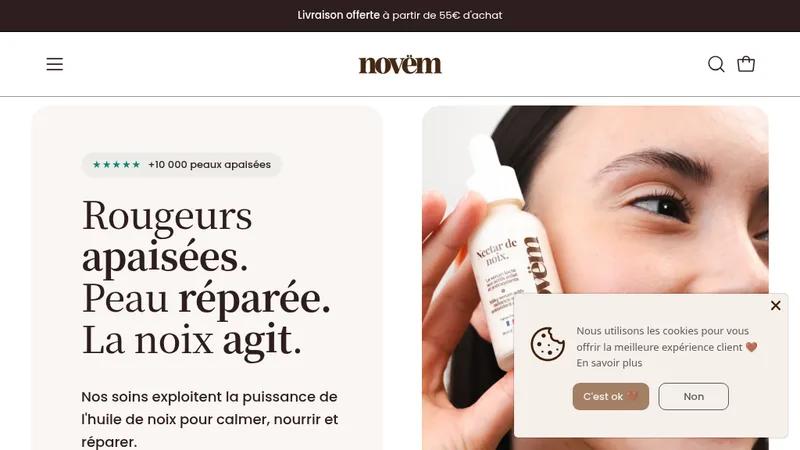 Refonte site internet - Novem