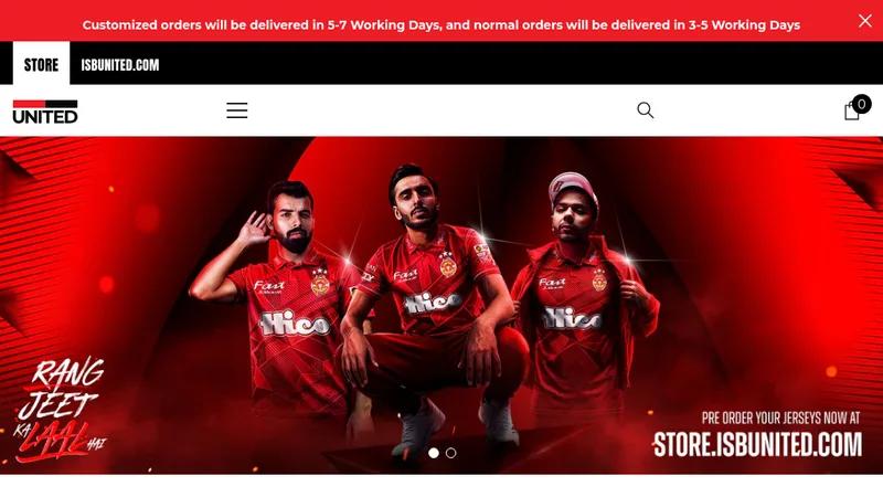Islamabad United Online Store