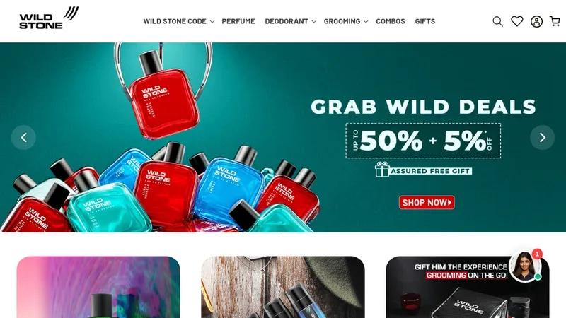 Wild Stone – Premium Men’s Grooming & Fragrance Shopify Store