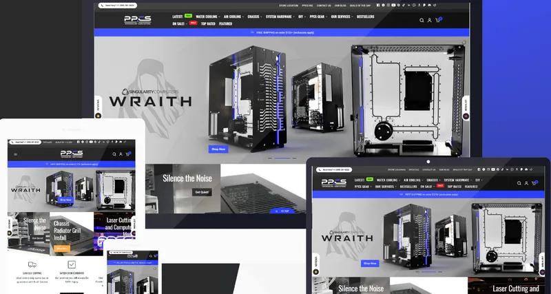 PPCS- Shopify Plus website