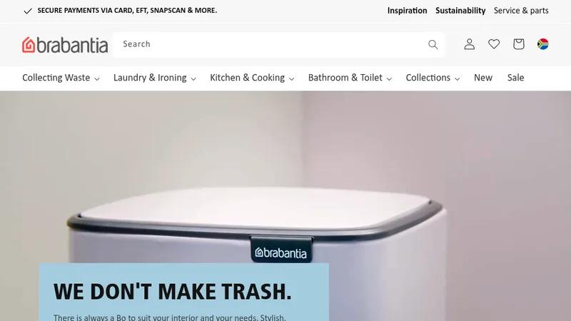 Citytech’s Shopify Development for Brabantia South Africa