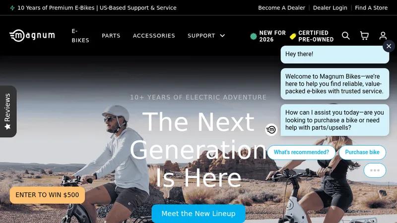 Magnum Bikes Shopify Plus Migration