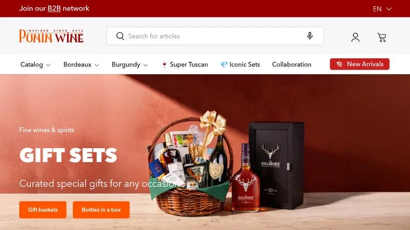 PuninWine - Shopify Plus Store