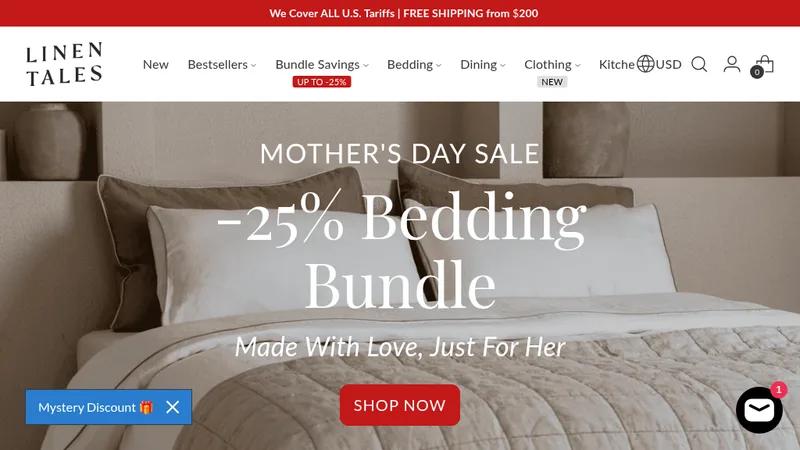 Linen Tales - Linen Clothing and Home textiles