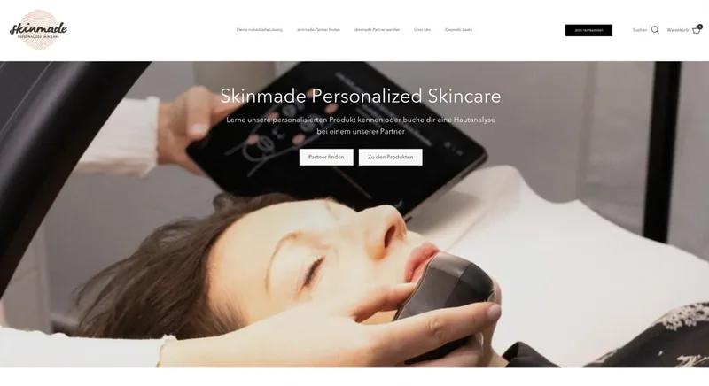 Mehr Umsatz dank Wechsel von Webflow zu Shopify für Skinmade