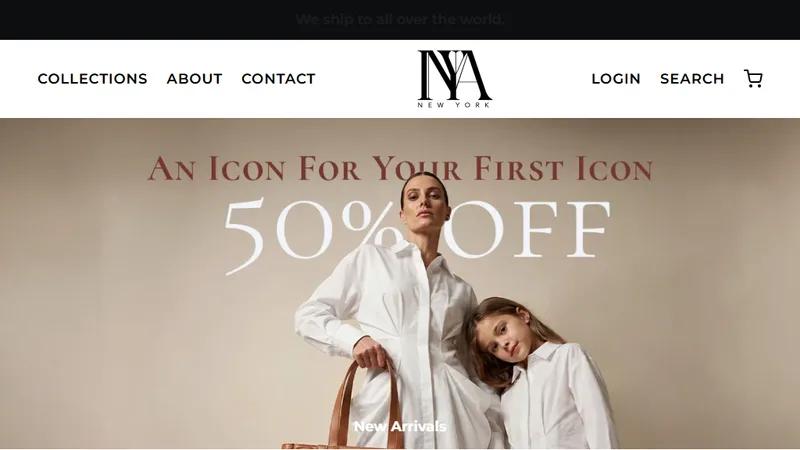 Luxury Shopify Development for Inya New York USA