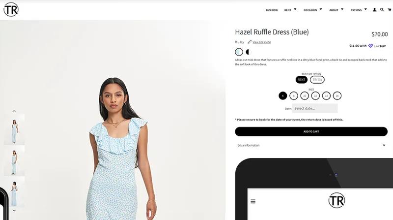 Customized Product page  and Collection page design