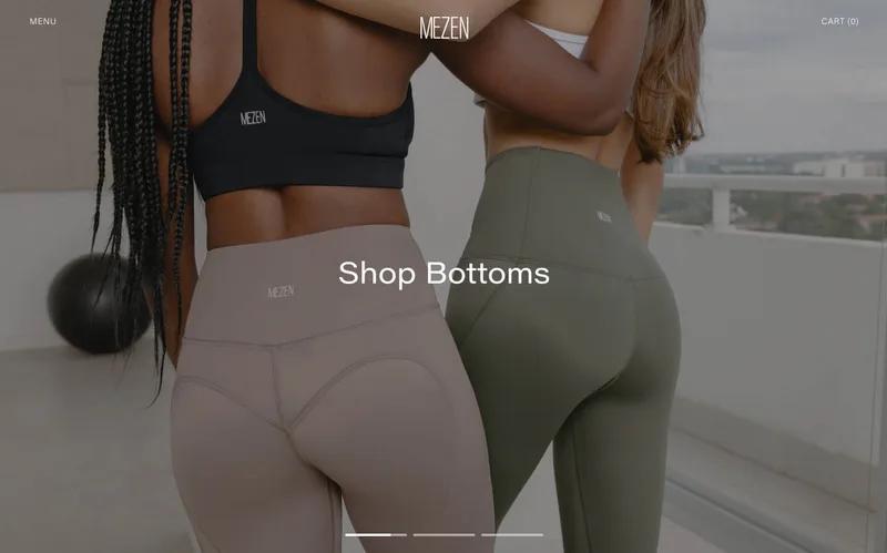 Custom theme design & development for MEZEN