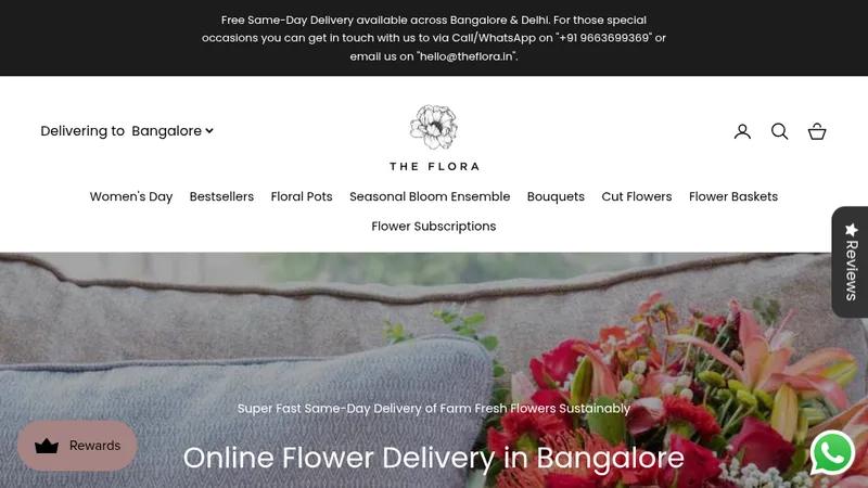 The Flora Shopify Store
