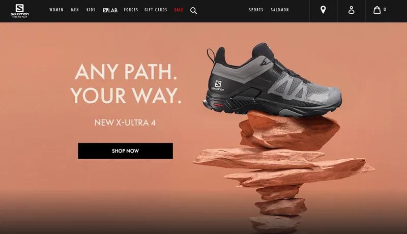 Salomon Sports - Website Conversion - from Magento to Shopify