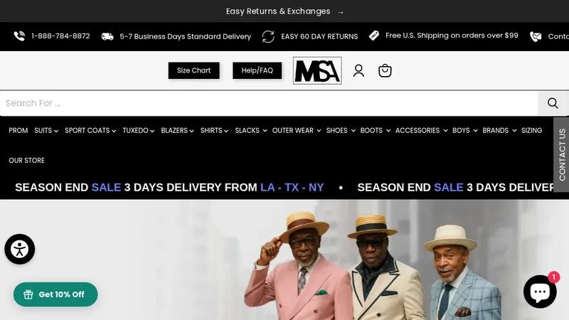 Men's Suits Atlanta - Groomsmen Shop