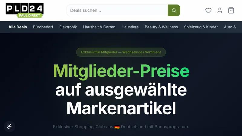 pauldirekt – Relaunch of a Successful Shopping Club