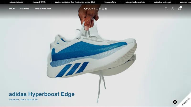Quatorze running - Migration Prestashop vers Shopify