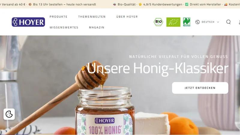 Migration von Hoyer Honig zu Shopify