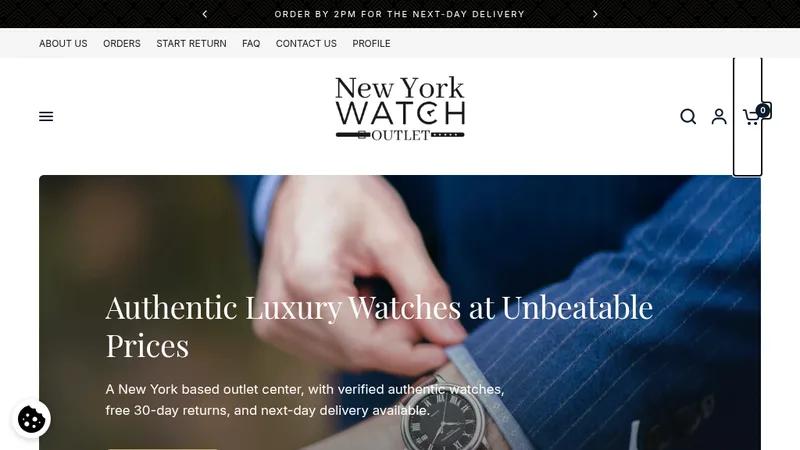 Luxury Watch Shopify Store Design with Advanced Filtering