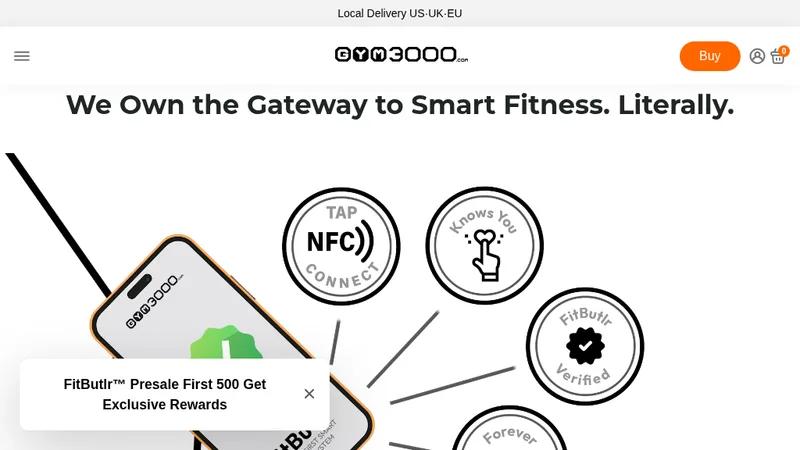 Gym3000 - Innovative Fitness Brand