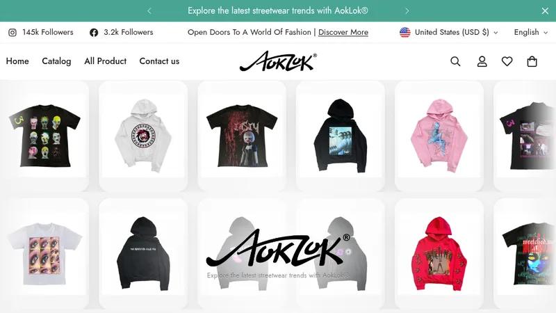 AokLok - Complete Store, Custom Shopify App & Mobile App Development