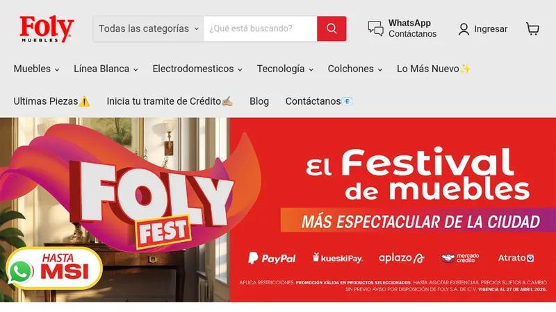 Foly: High-Volume Furniture & Retail eCommerce on Shopify