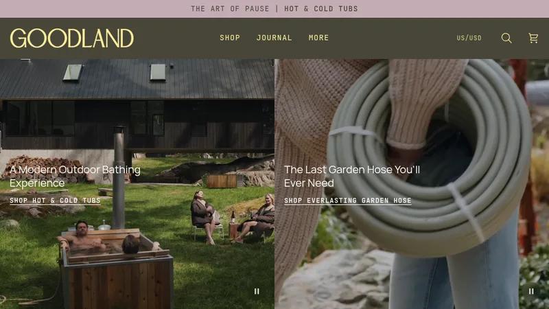 Wood Fired Hot Tubs | GOODLAND Outdoor Living Products