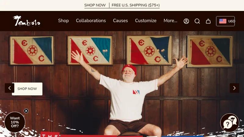 Tombolo Company | Inactivewear for Leisurely Escapes