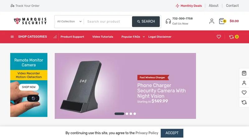 BigCommerce to Shopify Migration for Marquis Security