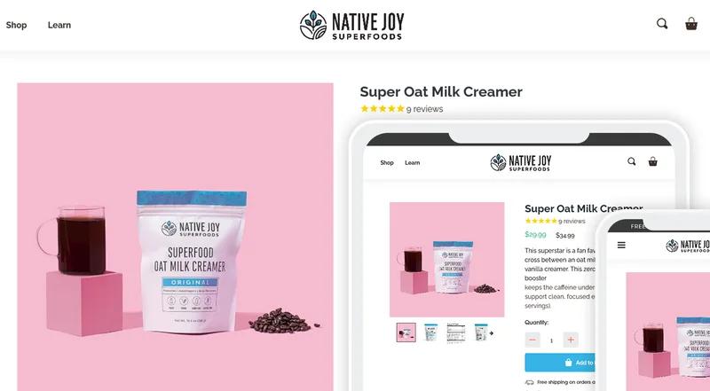 Shopify store re-design and customisation