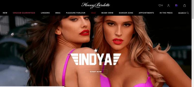 lingerie website