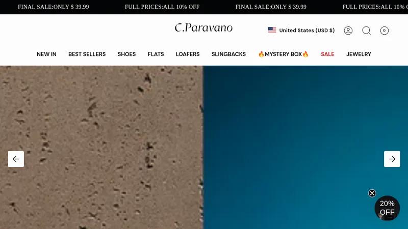 C.Paravano | Italian Fashion Brand | Selling in 100+ Countries