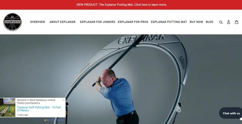Xplanar Golf Swing Trainer - Complete Golf Swing Training System