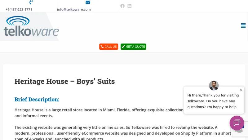 Boys Suits & Formal Clothing Store