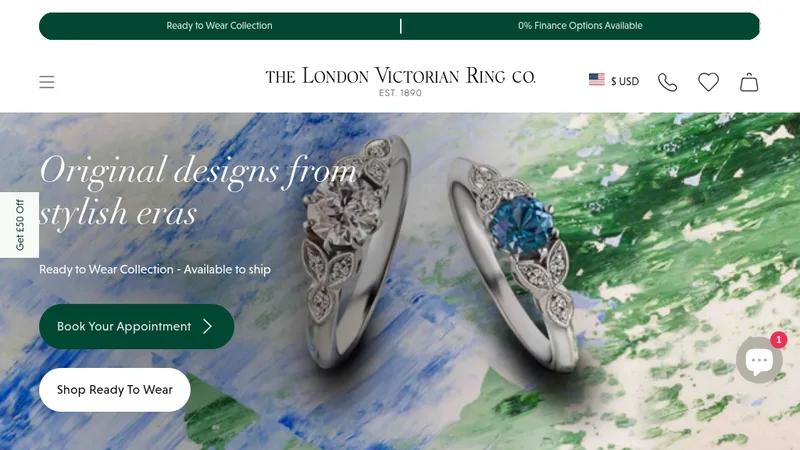 London Victorian Ring Co: A Modern Rebuild for a Traditional Brand