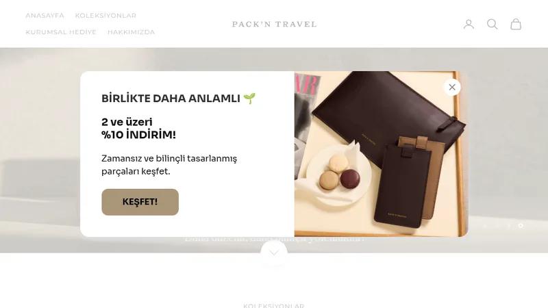 Shopify & Digital Ads for Vegan Luxury Brand Pack'n Travel
