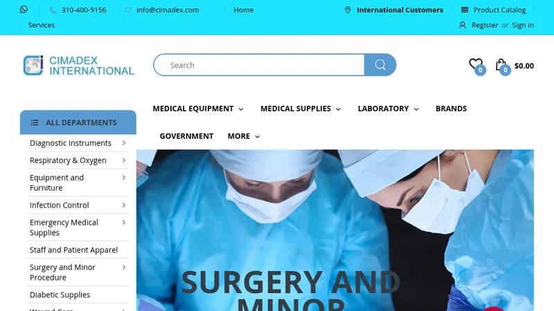 Full functional Medical Equipment store