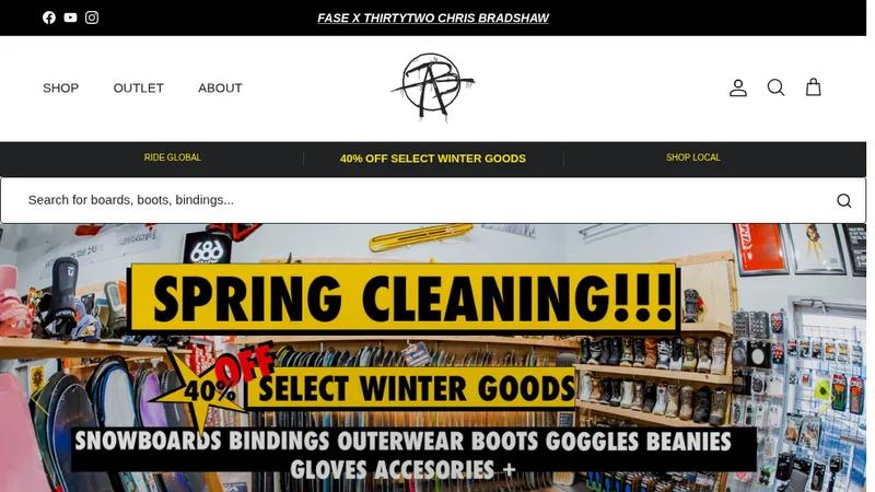 7B Boardshop: Migration to Shopify POS & E-Commerce