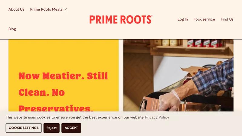 Prime Roots Website Build