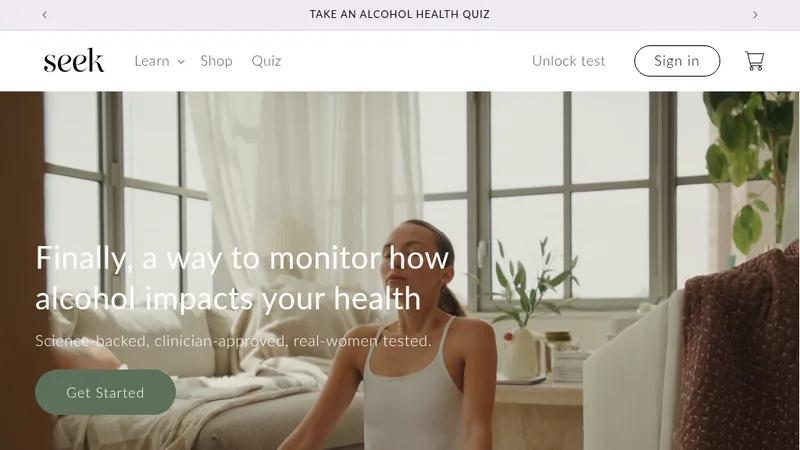 Seek Health Test - Empowering Women with Insights on Alcohol’s Impact