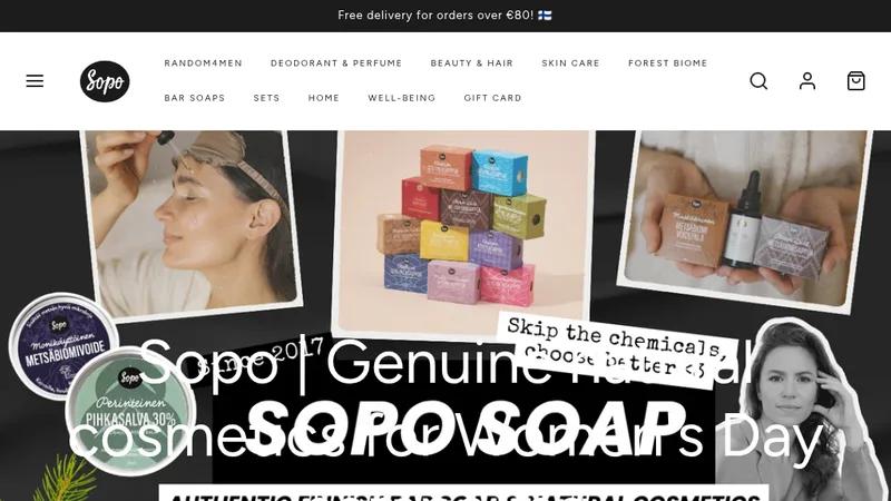 Soposoap e-commerce reform