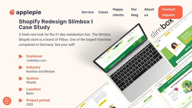 Shopify Redesign Slimbox I Case Study