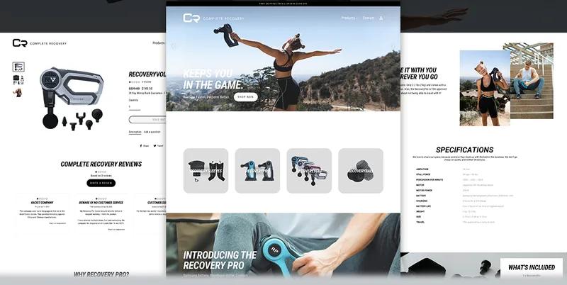 Complete Recovery-Shopify Store Design & Setup
