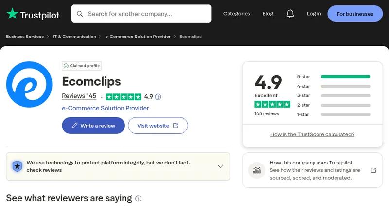 Toprated Agency in Trustpilot