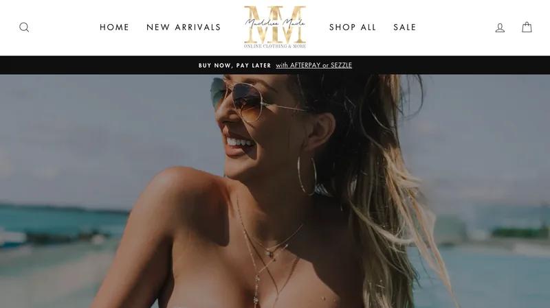 Maddie Made Branding, design and site build
