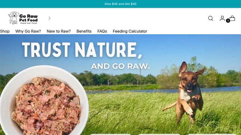 Go Raw Pet Food