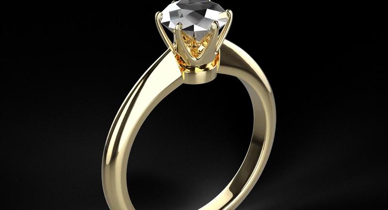 3D modelling of Diamond Ring