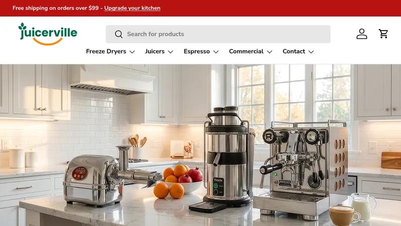 Juicerville ( USA #1 store for raw food kitchen appliance since 2012 )