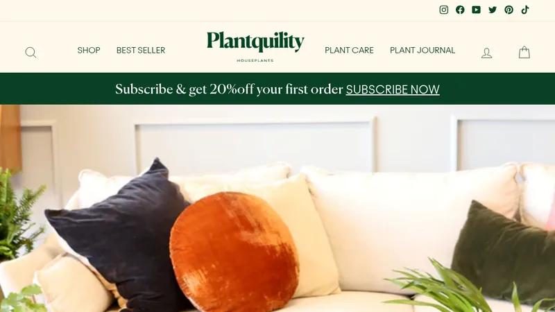 PLANT QUILITY - Complete Store Development & Design